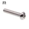 Prime-Line #10-32 x 1 in Slotted Round Machine Screw, Plain 316 Stainless Steel, 25 PK 9004253 - alternate 3